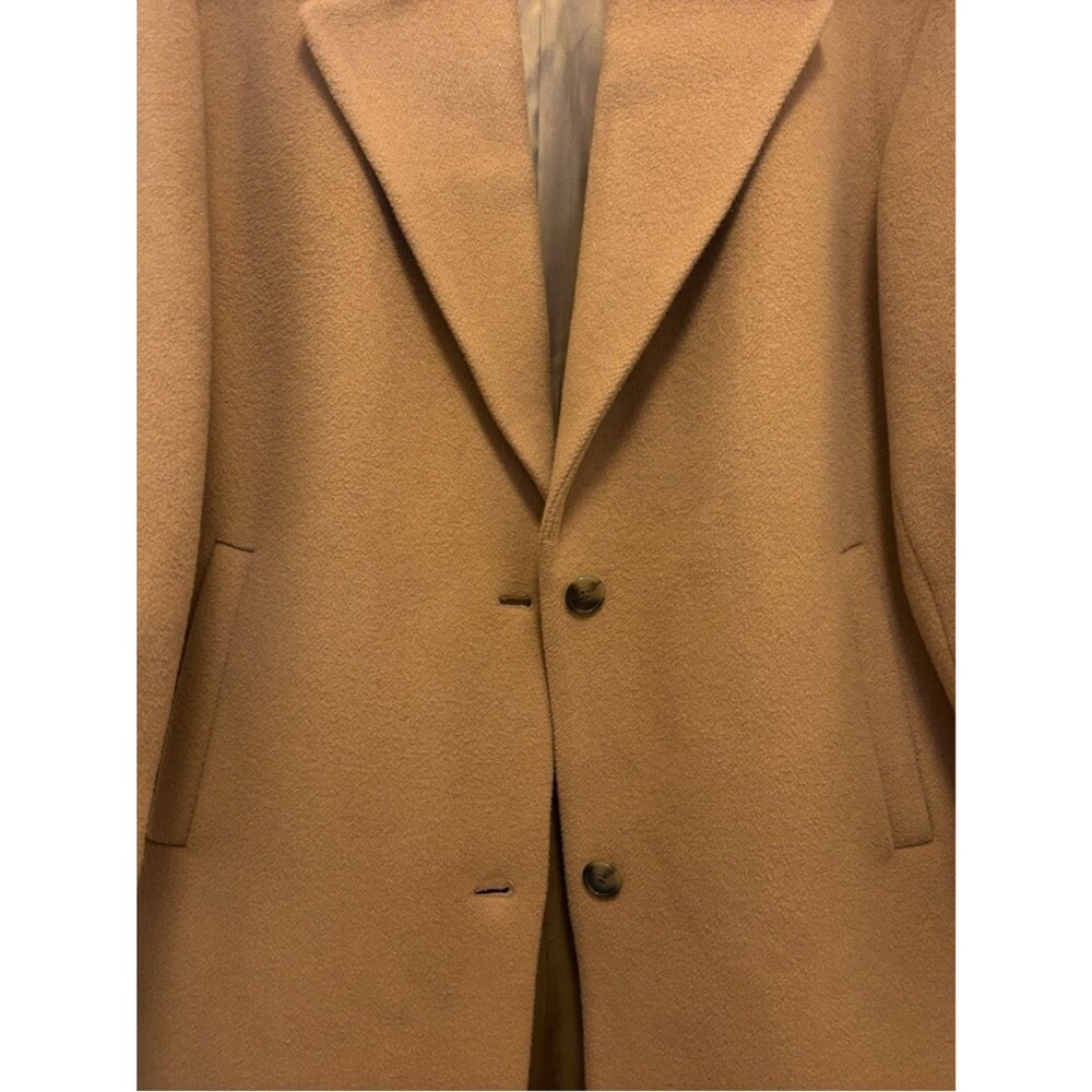 Like New Aritzia The Only Coat - Wool Cashmere Coat in Saville Brown Size Medium - Picture 3 of 8
